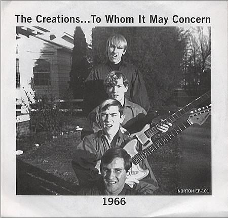The Creations - To Whom It May Concern Ep (2000)