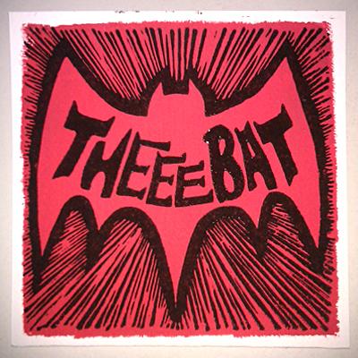 linocover Theee bat - I Feel Good 7"