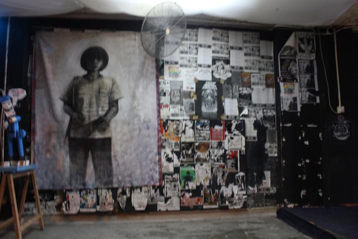 exhibition wall