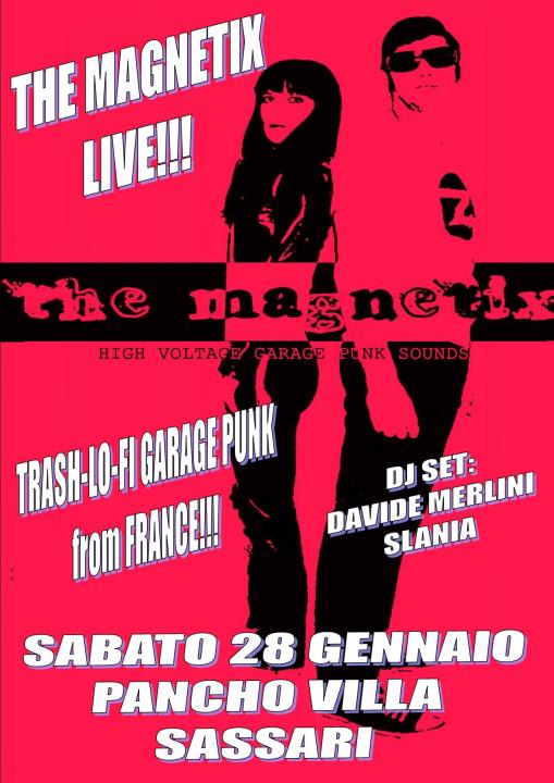 MAGNETIX LIVE! SASSARI 28 GENNAIO 2012 DJ SLANIA & DAVIDE
