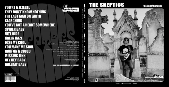 THE SKEPTICS file under fuzz punk / front and back