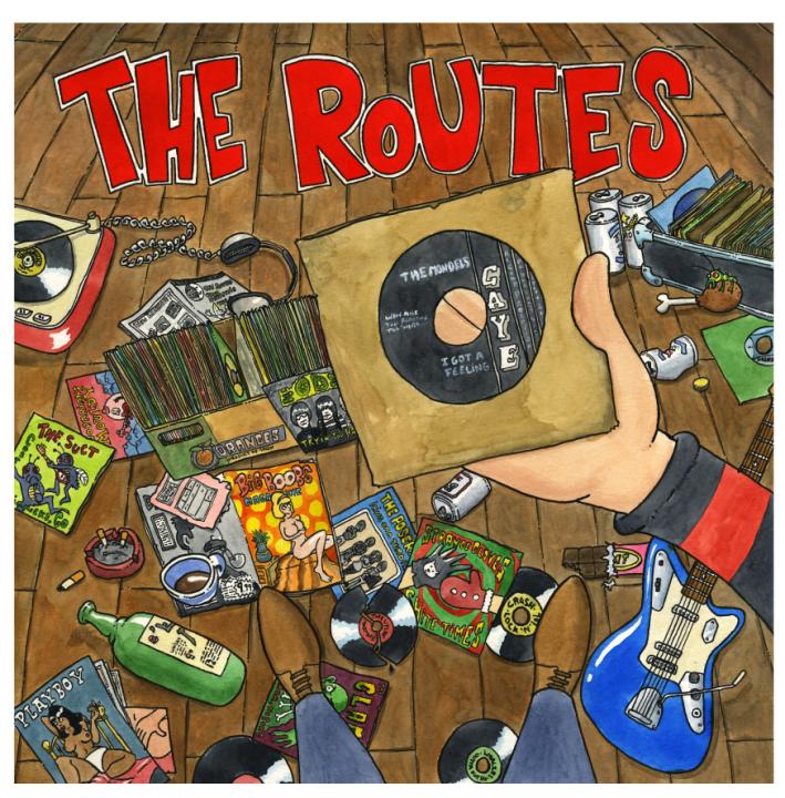 The Routes - I Got A Feelin' 7&quot; (Action Weekend Records)