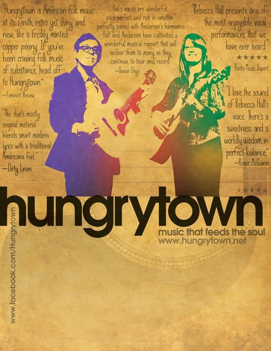 Hungrytown tour poster