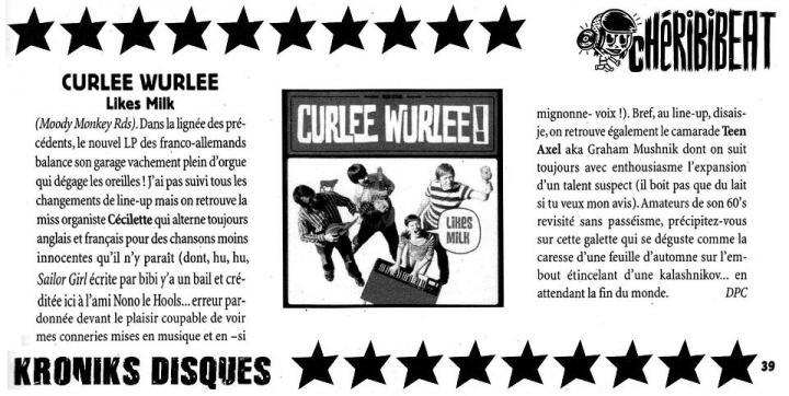 CHÉRIBIBI about Curlee Wurlee!