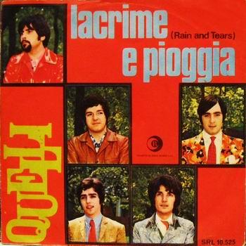 I Quelli - Lacrime E Pioggia (Rain And Tears)/Nuvole Gialle (1968)