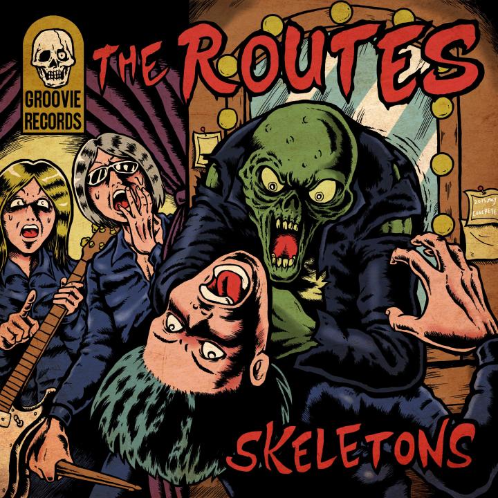 The Routes - Skeletons LP/CD (2015, Groovie Records)
