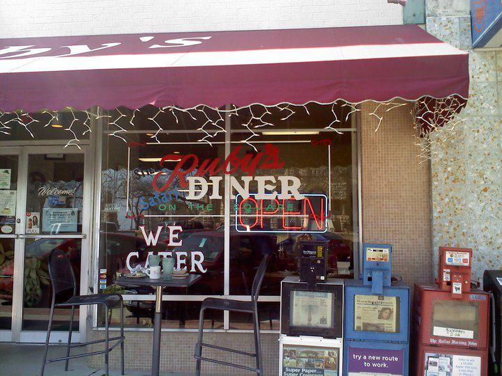 A now closed diner in Denton, TX