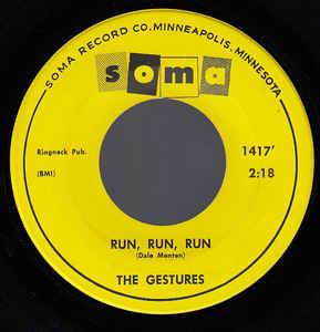 The Gestures - Run, Run, Run (1964)
